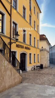 When Bratislava finally looks like this again 💛 

#springiscoming #bratislava #slovakia #slovensko