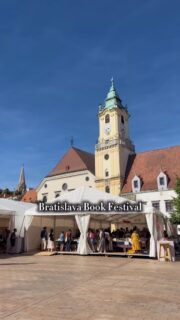 Bratislava Book Festival 📚 Right now on the Main Square. 

📆 until 31.5.

Who’s coming?

#bratislava #slovakia #bookfestival #kniznyfestival