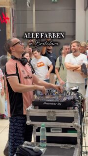 Legendary @allefarben_official concert in Bratislava’s @eurovea 🤩

Planned as @radioexpres mega party outside has been moved inside of the shopping centre due to the weather & this was the result!
Have you been?

#bratislava #slovakia #allefarben