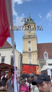 🌞 JULY events 🌞
Are you visiting BRATISLAVA this month? Make sure to save this list of events & activities!

🎙️ Expres Mega Street Party
📆 1.7.
📍 Eurovea, Pribinova, Bratislava

🎙️ Concerts in Albrecht House
📆 5.7. & 12.7. & 25.7.
📍 Albrecht House, Kapitulska, Bratislava

🇻🇳 Vietnam Day
📆 5.7.
📍 City amphitheatre, Halenarska, Trnava

🚒 Firefighters’ Day
📆 11.7.
📍 Eurovea, Pribinova, Bratislava

🇫🇷 French Day
📆 13.7.
📍 Main Square, Bratislava

🍻 Beer Salon
📆 17.-18.7.
📍 Andrej Hlinka Park, Bratislava

👑 Coronation Days
📆 24.-26.7.
📍 Bratislava castle, Main Square & Tyrsovo Nabrezie, Bratislava

🌳 Fairytale picnic in Waterworks’ garden
📆 26.7.
📍 Waterworks’s Garden, Devinska cesta, Bratislava

🩰 Barre on the Danube
📆 Every Wednesday (July-August)
📍 Eurovea, Pribinova, Bratislava

Save this reel & stay tuned for more event tips 🌞

#bratislava #slovakia #slovensko #event #podujatia