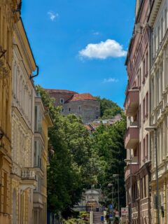 Favorite castle view from Podjavorinskej Street 🏰

#bratislava #bratislavacastle #slovakia