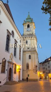OCTOBER events 🍂🤎
Are you visiting BRATISLAVA this month? Make sure to save this list of events & activities!

🧶 Knitting workshop @potomotomoz 
📆 1.10. & 8.10. & 15.10. & 22.10.
📍 No 9, Zupne namestie, Bratislava
@ranajkyvno9 

✨ White Night @bielanoc 
📆 2.-4.10.
📍 Various locations, Bratislava

🎙️ Tublatanka concert
📆 2.10.
📍 SNP Square, Bratislava

🪴 Plant Festival
📆 3.-4.10.
📍 GOPASS Arena, Trnavska cesta, Bratislava

✨ Trh-Piac-Markt
📆 3.10. & 10.10. & 17.10. & 24.10. & 31.10.
📍 Old Market Hall, SNP Square, Bratislava

🍻 Beer Festival
📆 16.-17.10.
📍 New Market Hall, Trnavske myto, Bratislava

✨ Lantern Procession at Devin Castle
📆 23.10.
📍 Devin castle, Bratislava

🍽️🍷 Seasonal restaurant tip: @nasaklubovna 

Save this reel & stay tuned for more event tips 🤩

#bratislava #slovakia #slovensko #eventyoktober #october